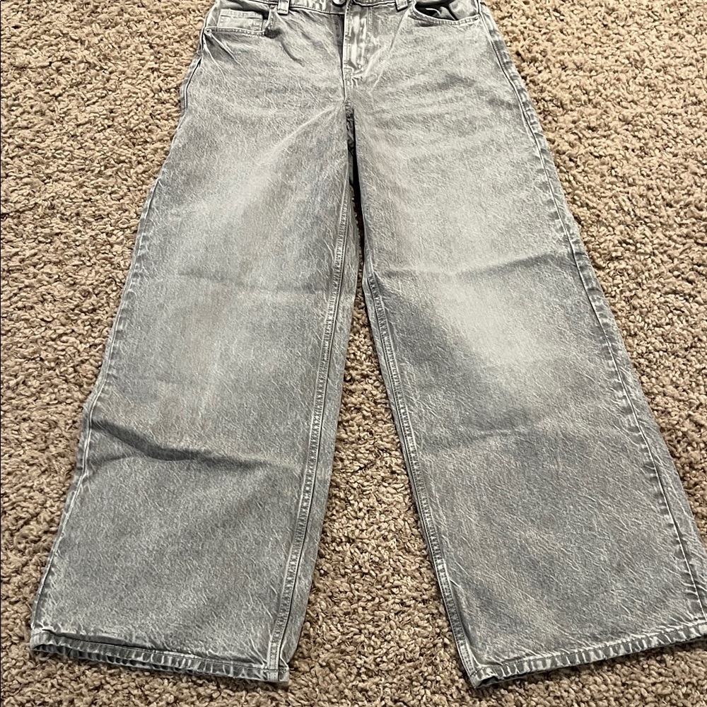 H&M Divided Light Gray Denim Pants